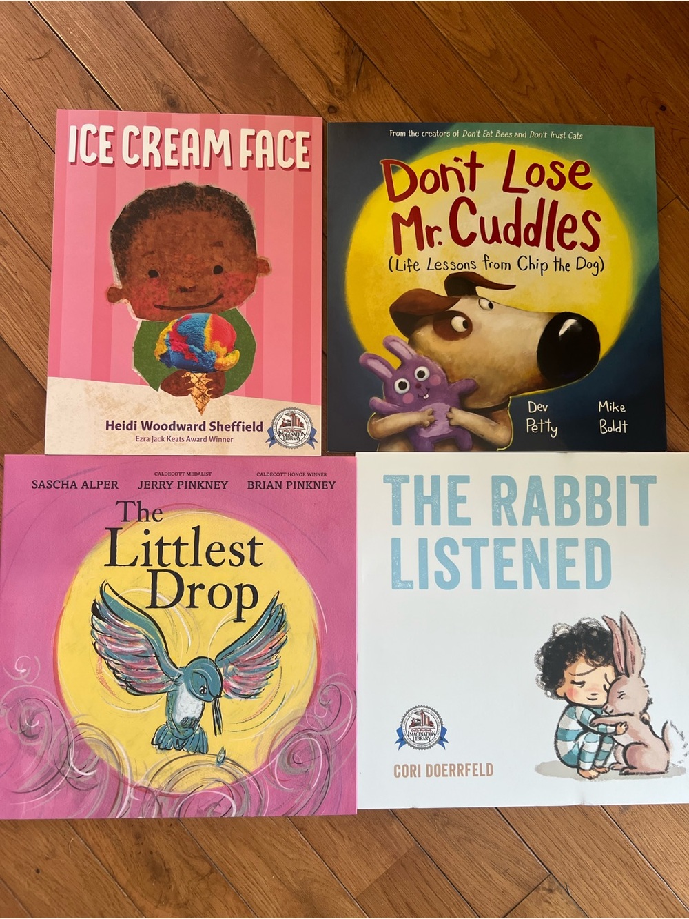 Set of 4 Children’s Picture Books - Colorful Covers NEW